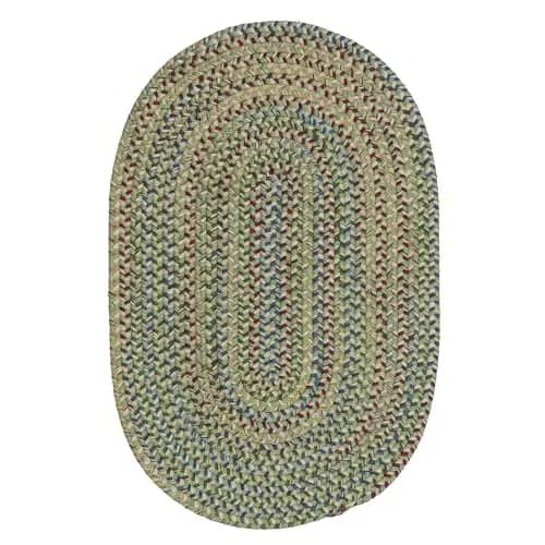 Colonial Mills Naples Oval - Moss Green 12x16