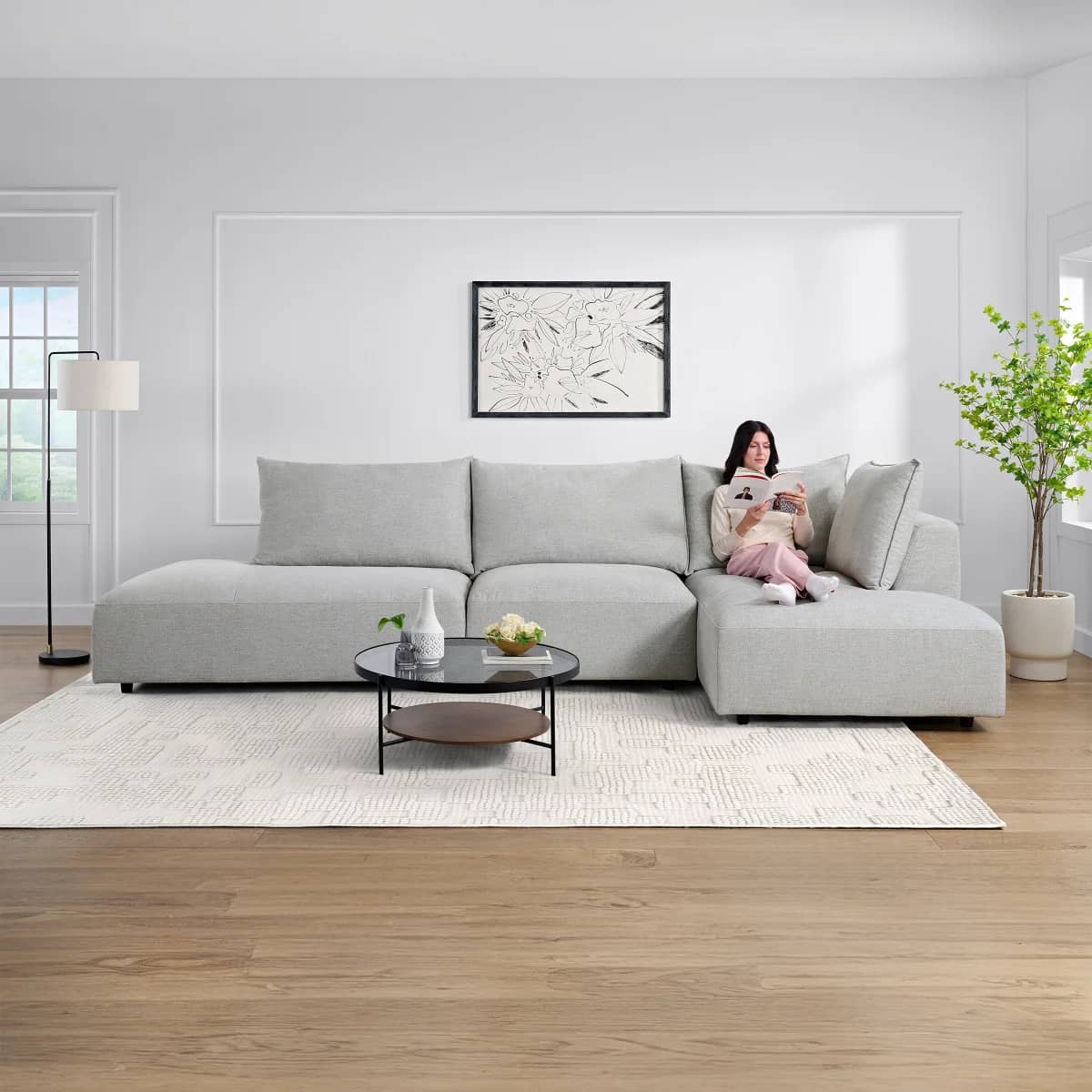 Macon Fabric Sectional