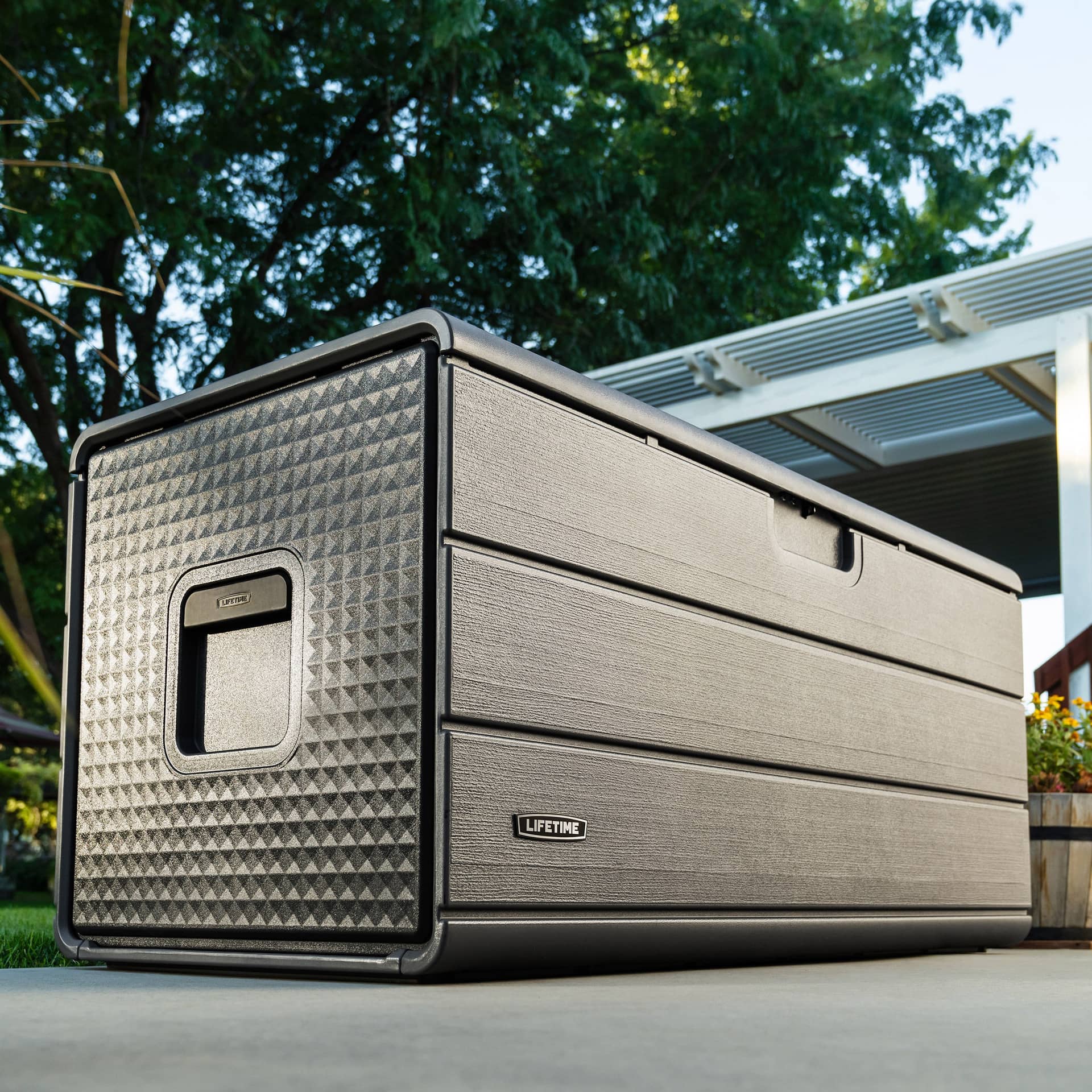 Lifetime 170-Gallon Outdoor Storage Deck Box