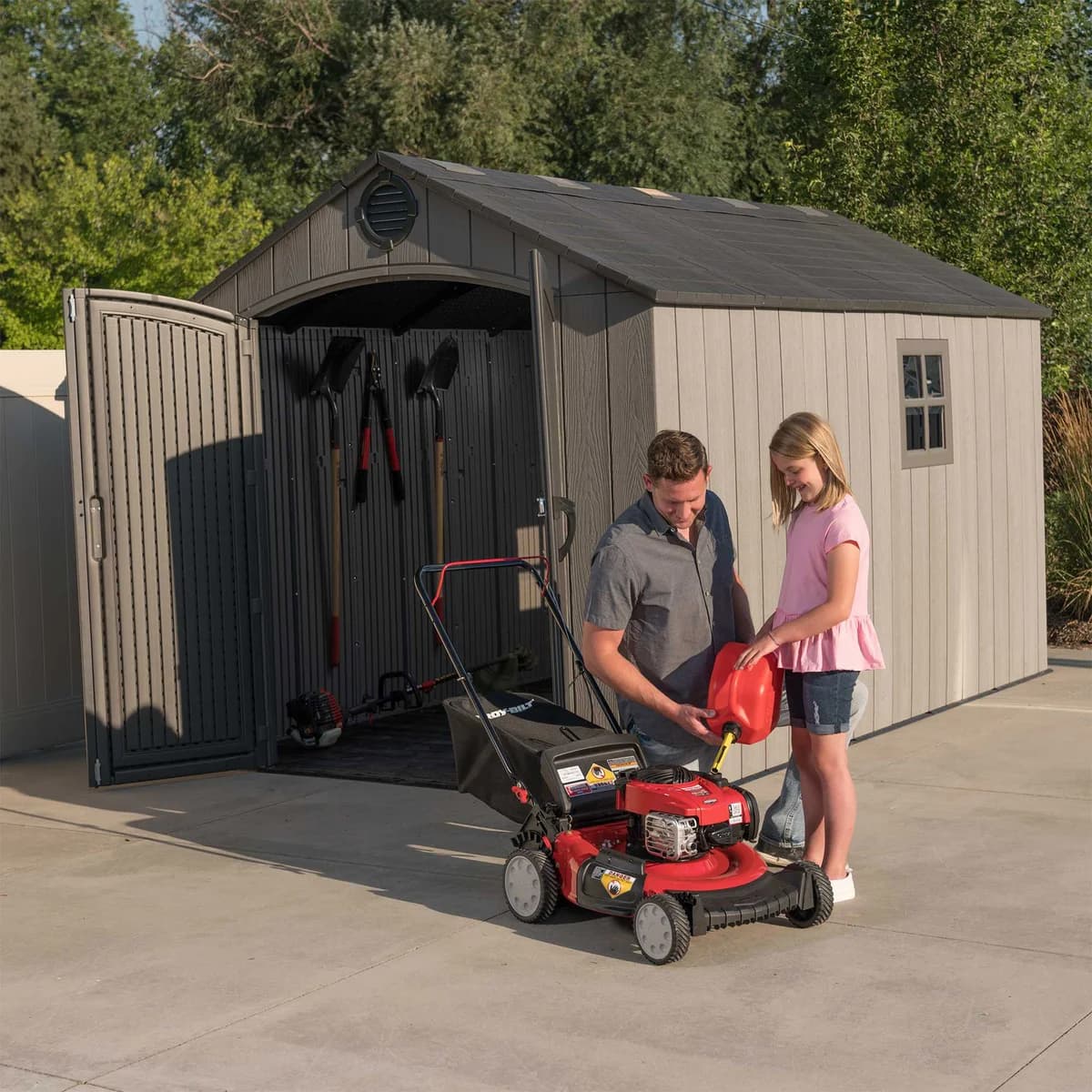 Lifetime 8' x 12.5' Shed image 12