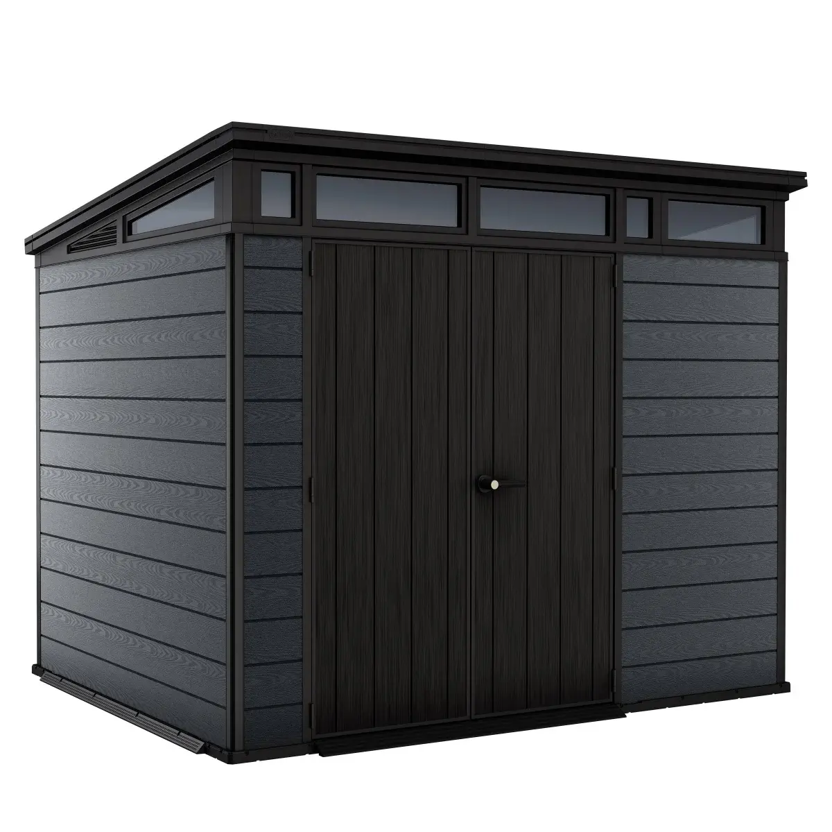 Keter Cortina 9' x 7' Premium Modern Outdoor Storage Shed image 3