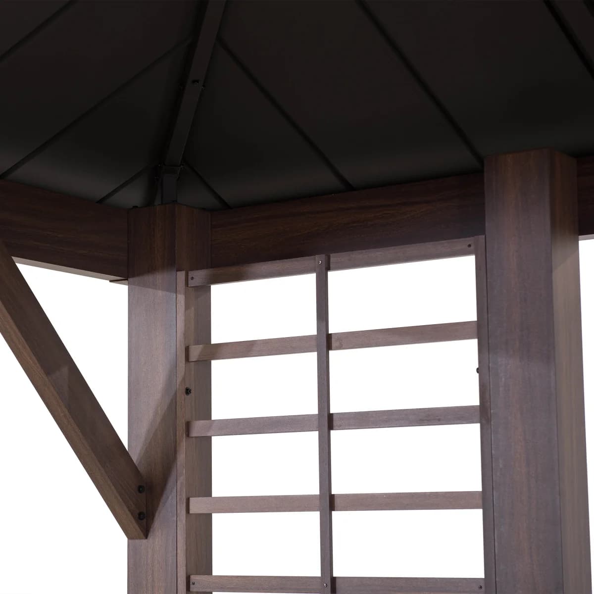 Sunjoy 13.3' x 14.8' Wilmington Hardtop Gazebo image 3