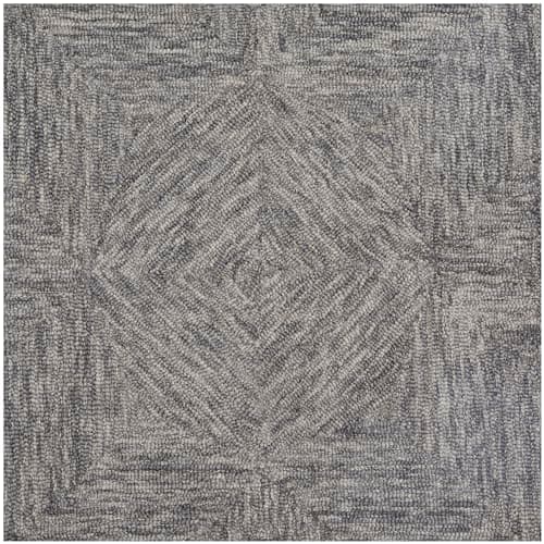 Deco 79 Wool Geometric Handmade Area Rug, 5' x 8', Dark Gray image 4