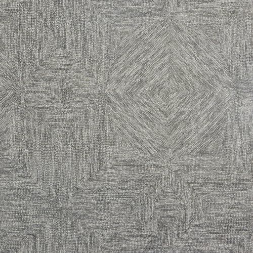 Deco 79 Wool Geometric Handmade Area Rug, 5' x 8', Dark Gray image 6