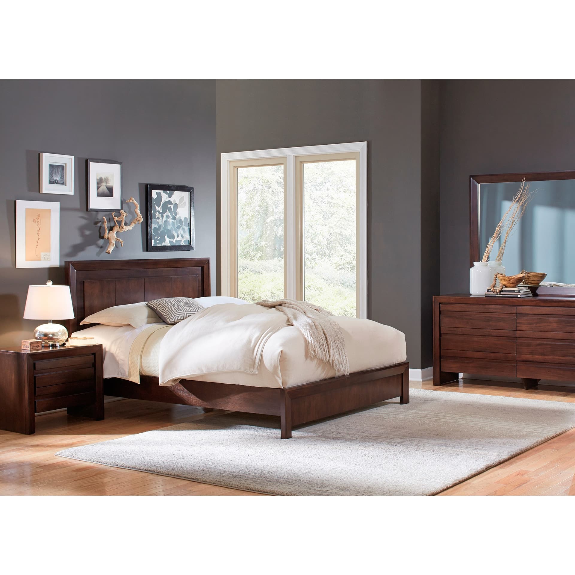 Wakefield Queen Bedroom Collection, 6 Piece Set