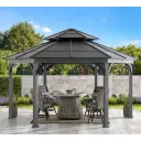 Sunjoy Ashland Hexagonal Gazebo, 18 ft. x 18 ft. image 5