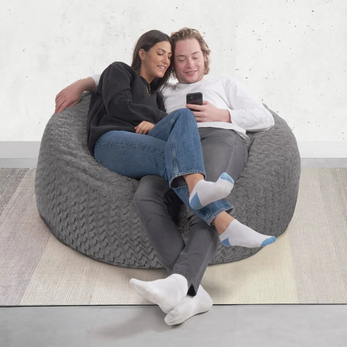 Ombre Wave Jumbo Lounger image 3