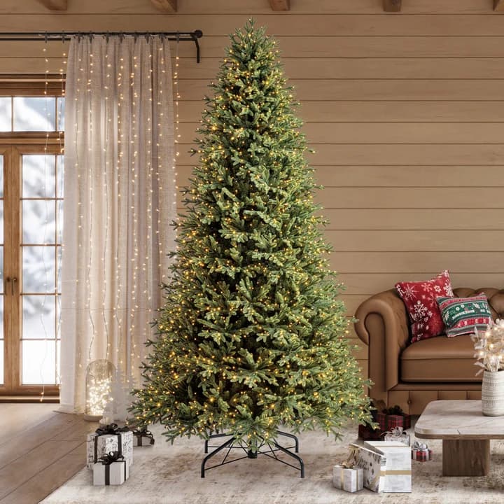9ft Pre-Lit Micro LED Christmas Tree image 6