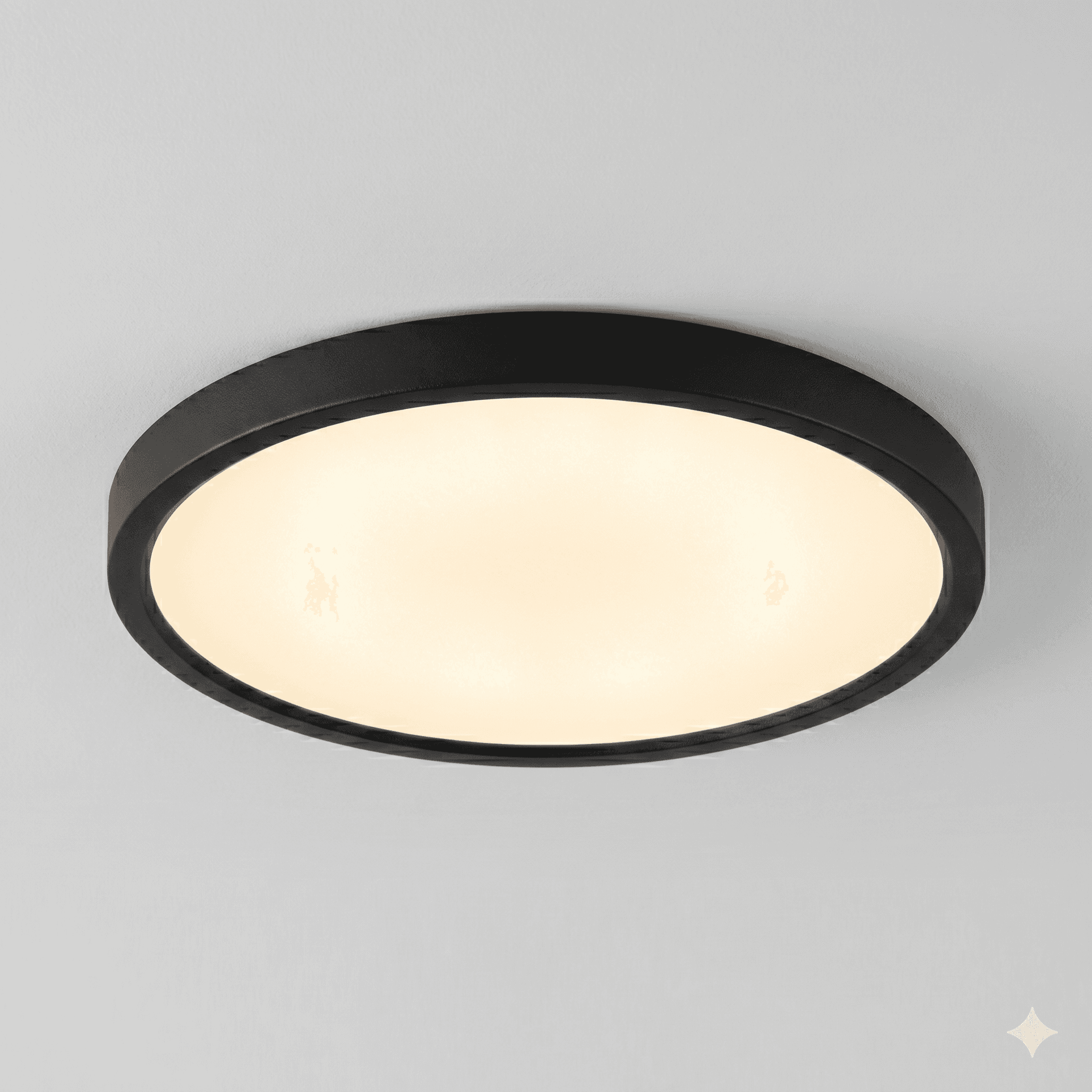 AFX Edge LED Flush Mount Ceiling Fixture - 12 in. 12W 3000K