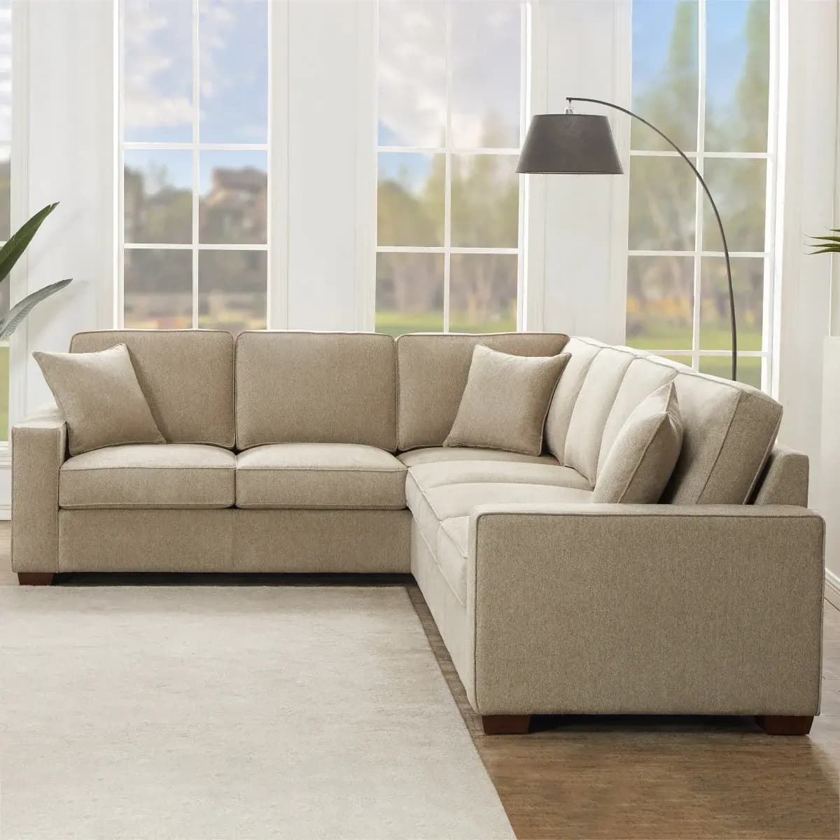 Synergy Home Furnishings Clearmont Fabric Sectional image 3
