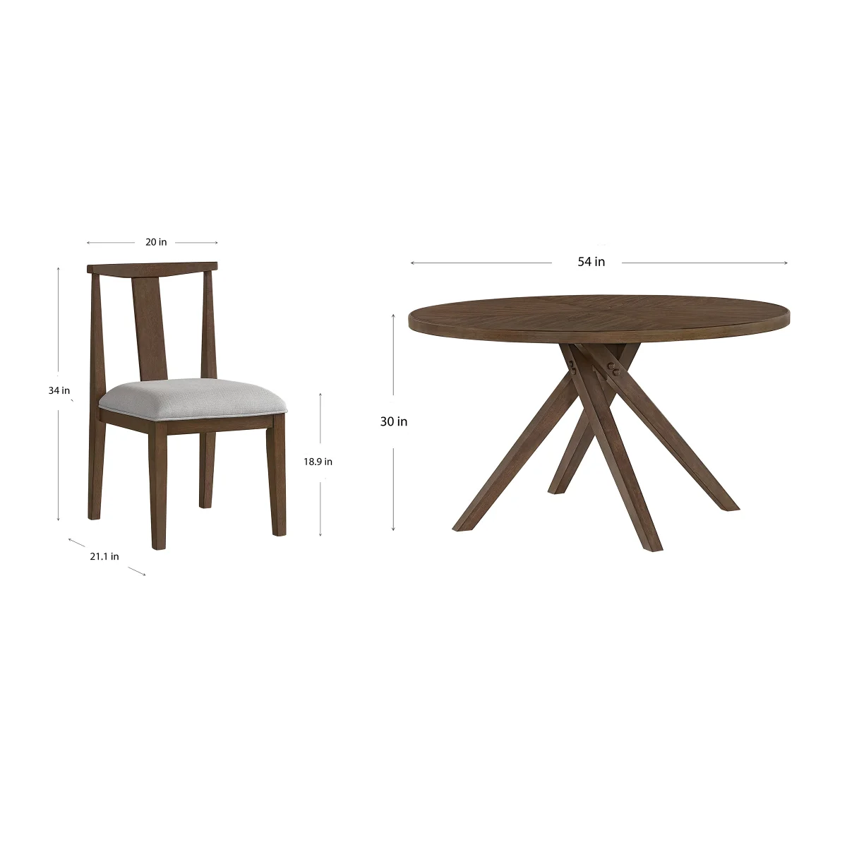 Birkdale 5-piece Dining Table Set image 2