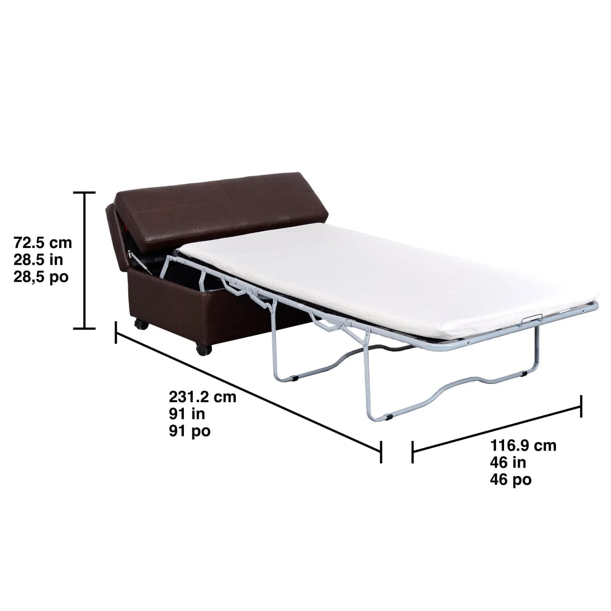 Emorie Sleeper Ottoman image 2