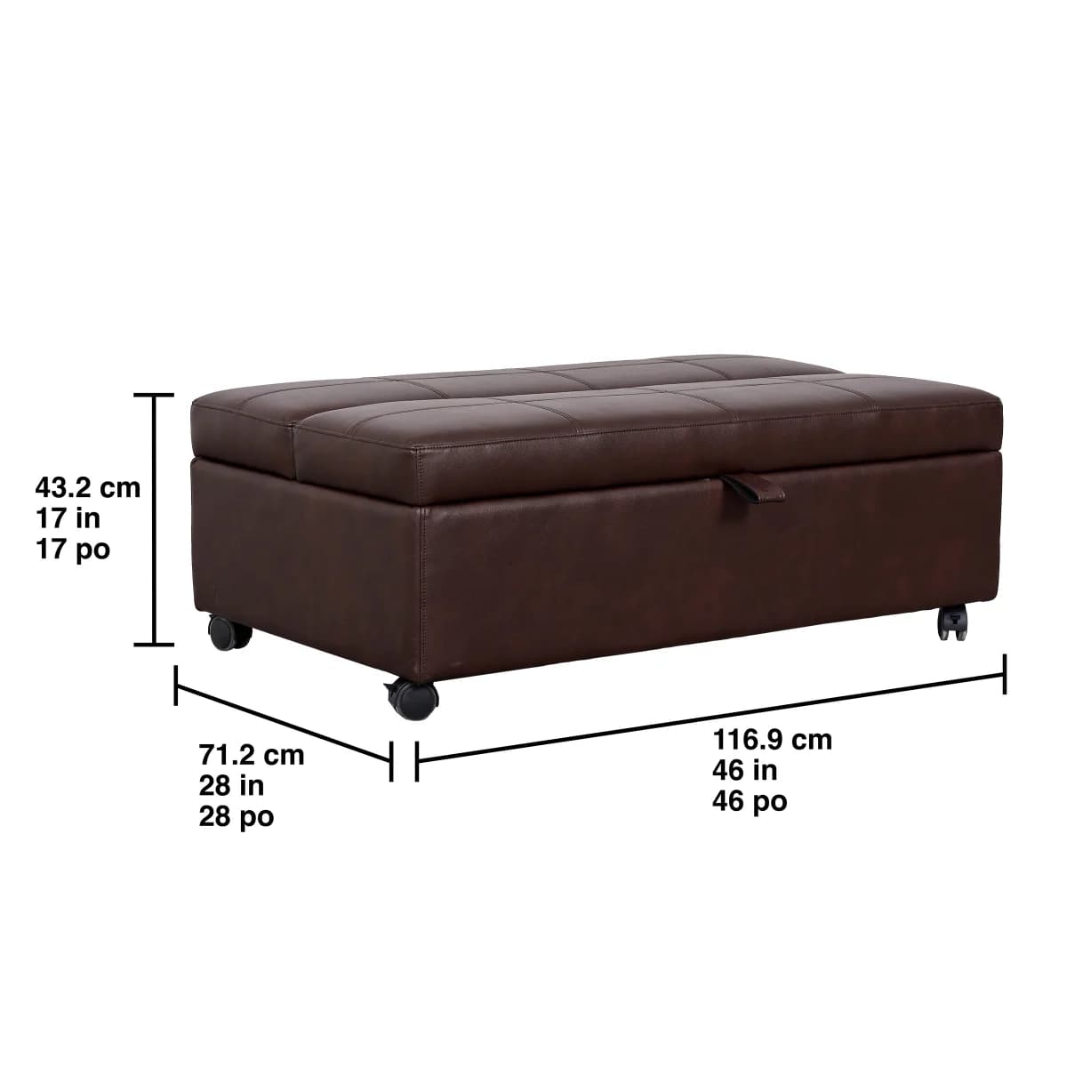 Emorie Sleeper Ottoman image 3