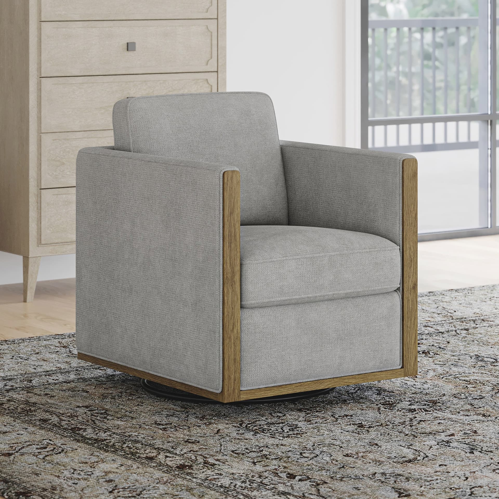 Thomasville Rockford Swivel Chair