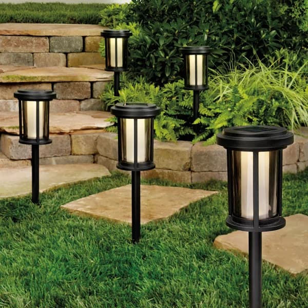 Naturally Solar Large LED Pathway Lights, 8-Pack image 3