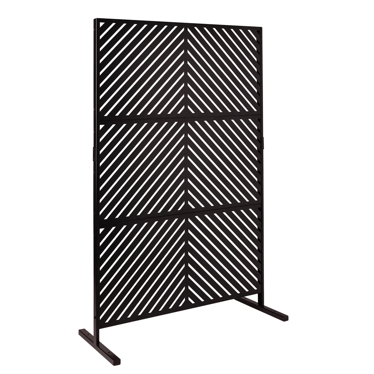 71" Metal Patio Privacy Screen image 2
