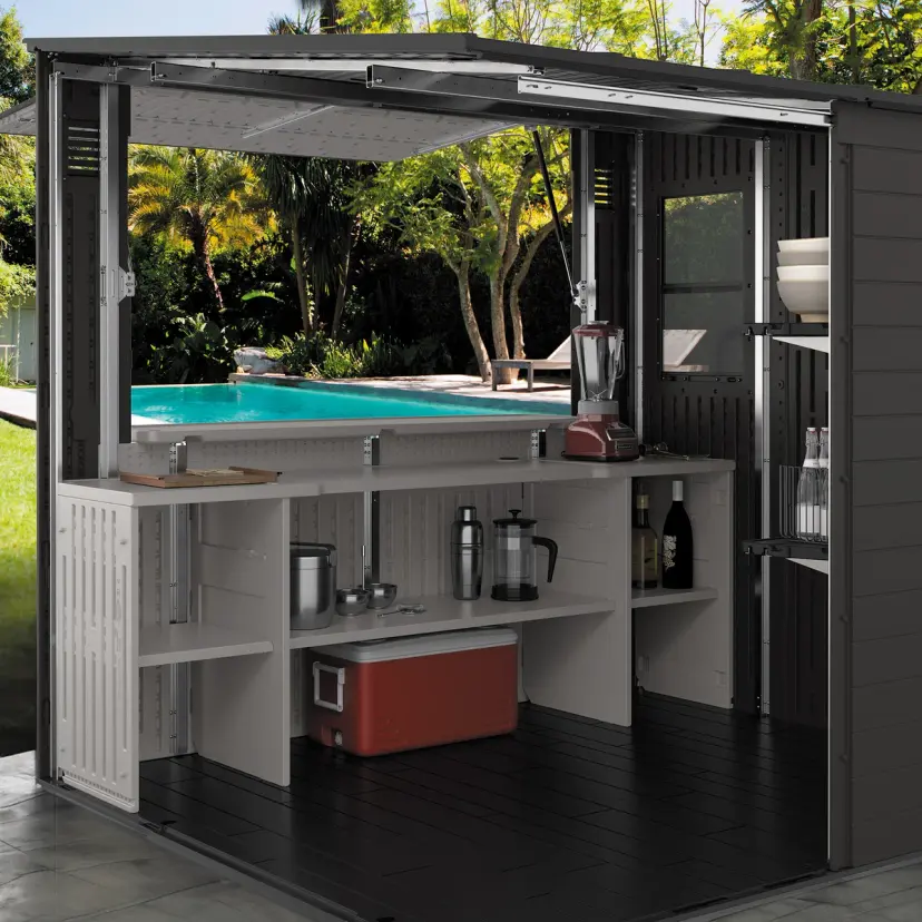 Suncast 8' x 7' Cabana Shed image 12