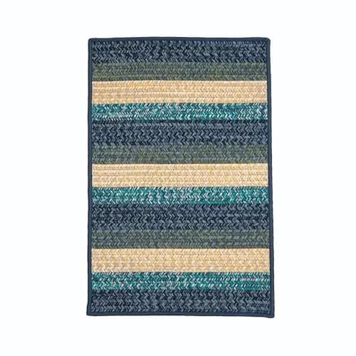 Colonial Mills Emma Tweed Stripe - Blue Lites 8x11