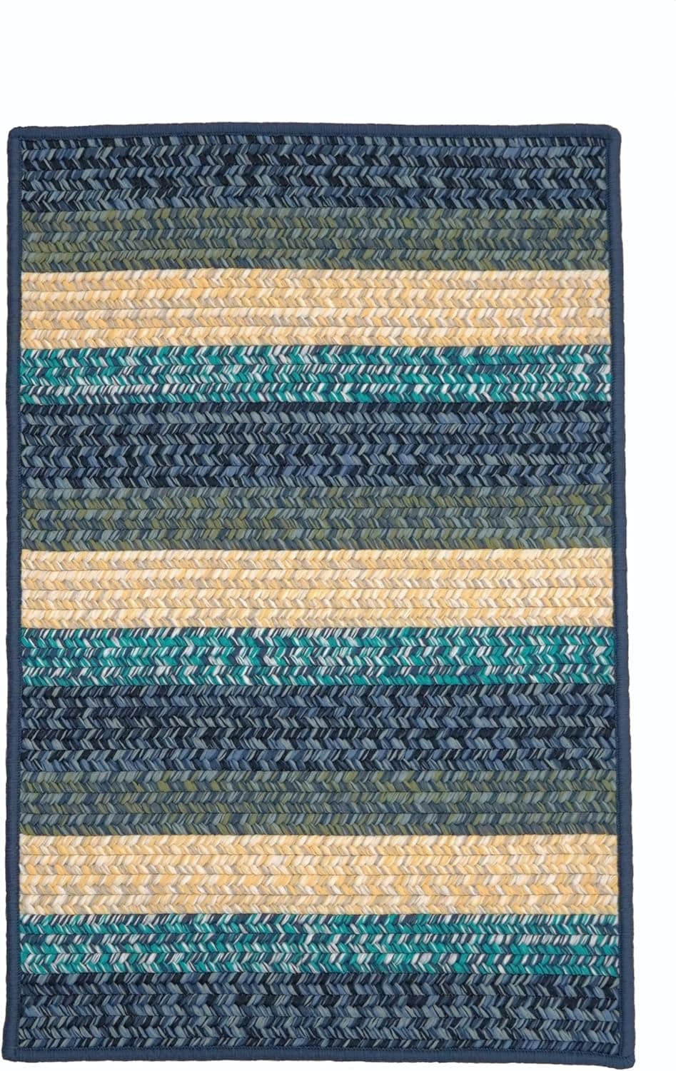 Colonial Mills Emma Tweed Stripe - Blue Lites 8x11 image 7