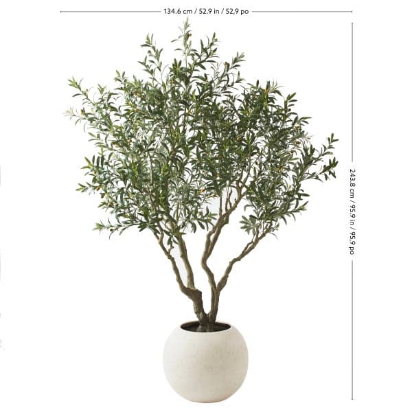 Faux 8' Olive Tree image 2