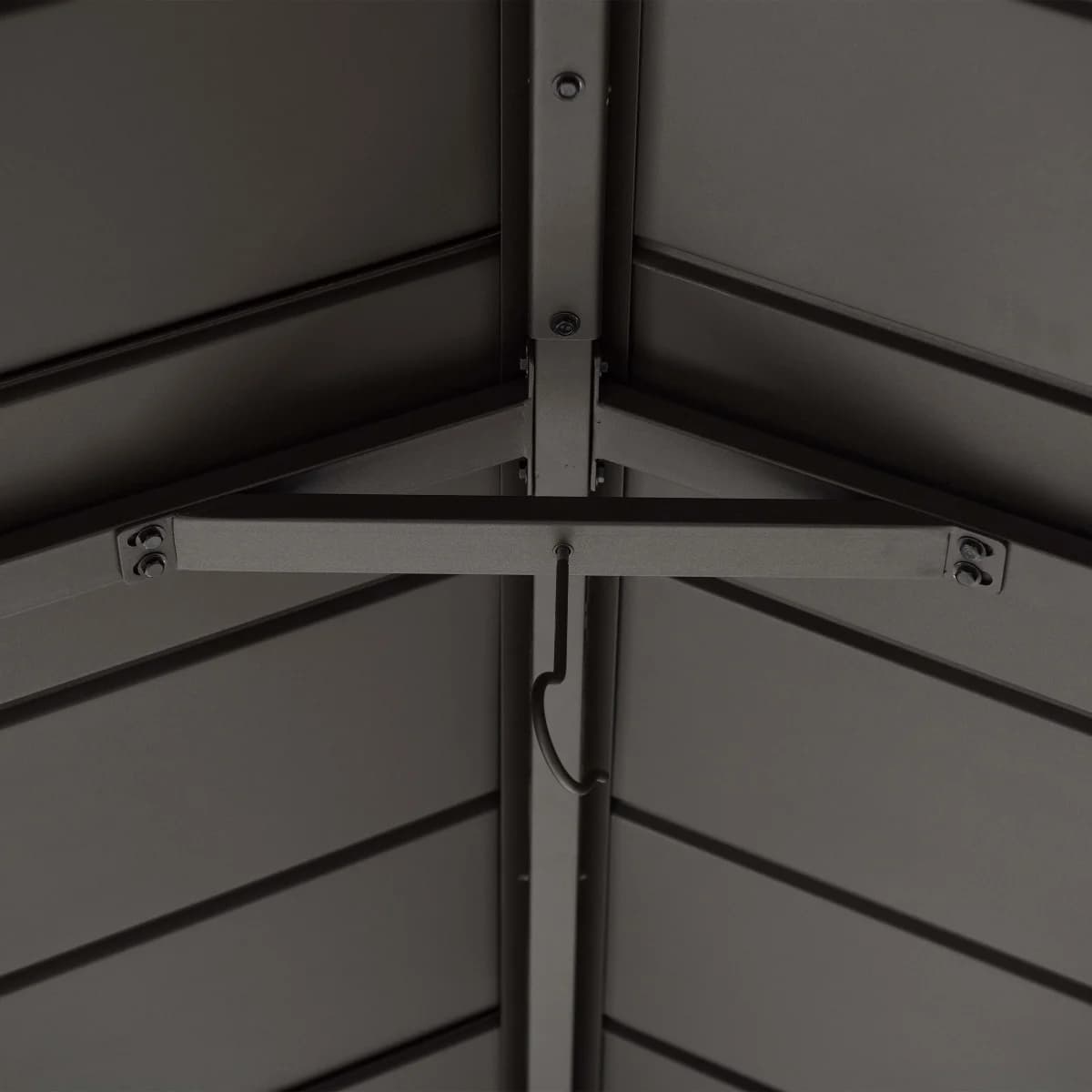  Sunjoy Newville Wood Carport with Privacy Wall and Rain Gutter, 10 ft. x 20 ft. image 4