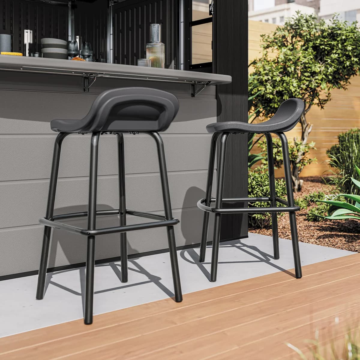 Suncast Cabana Outdoor Storage Shed image 7