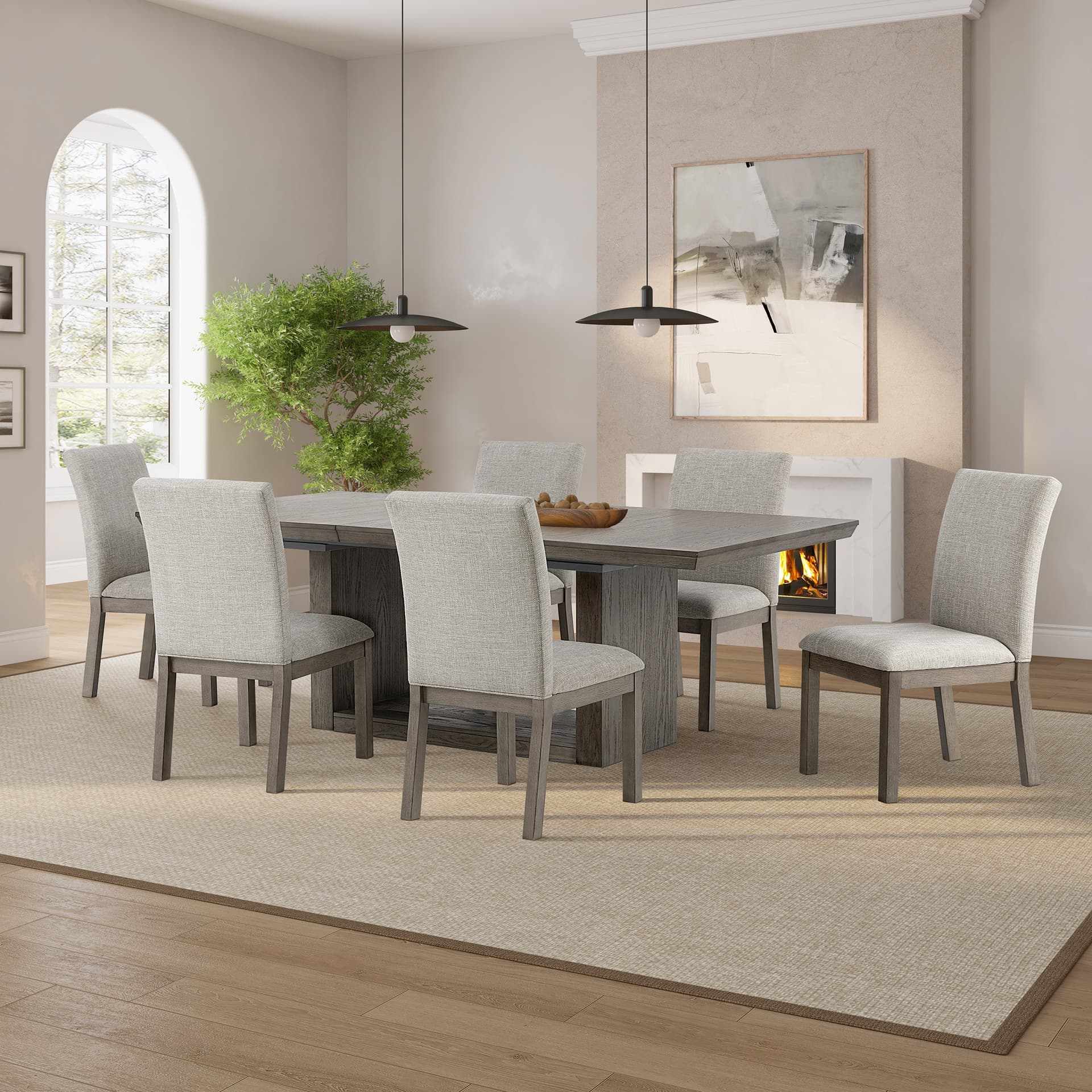 Goodwin Dining Table and 6 Chairs