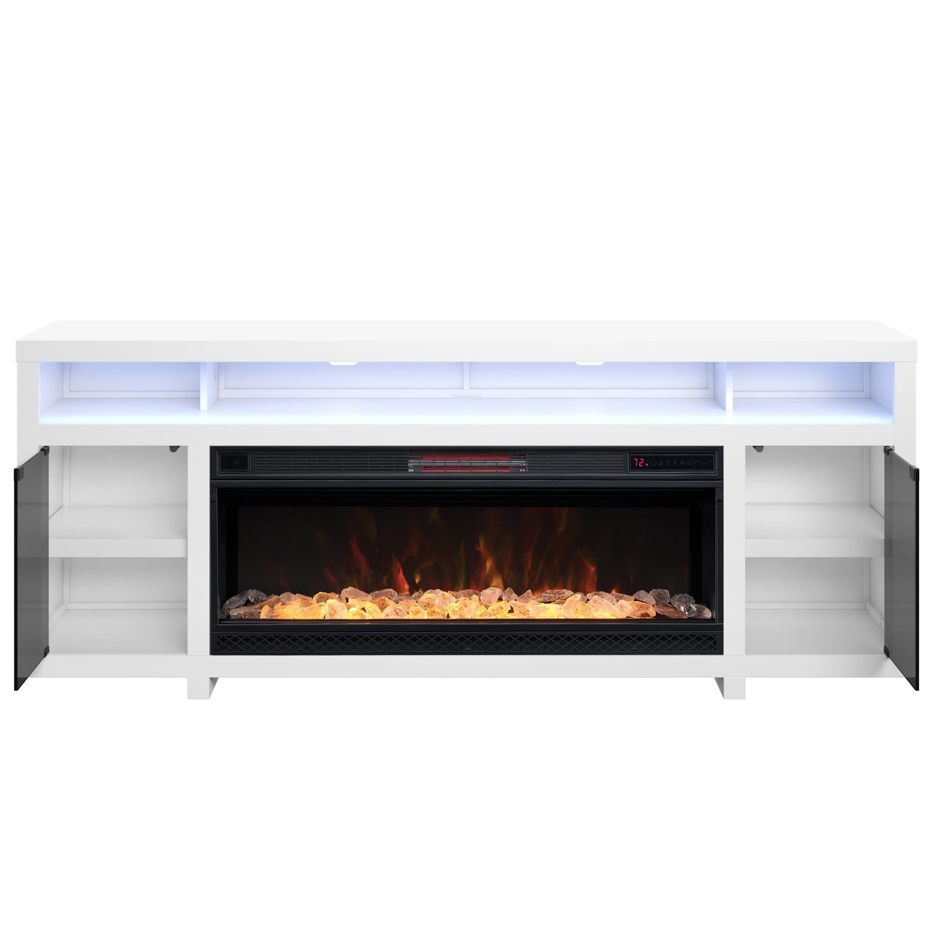 Tresanti Bennett LED TV Console with ClassicFlame Electric Fireplace image 4