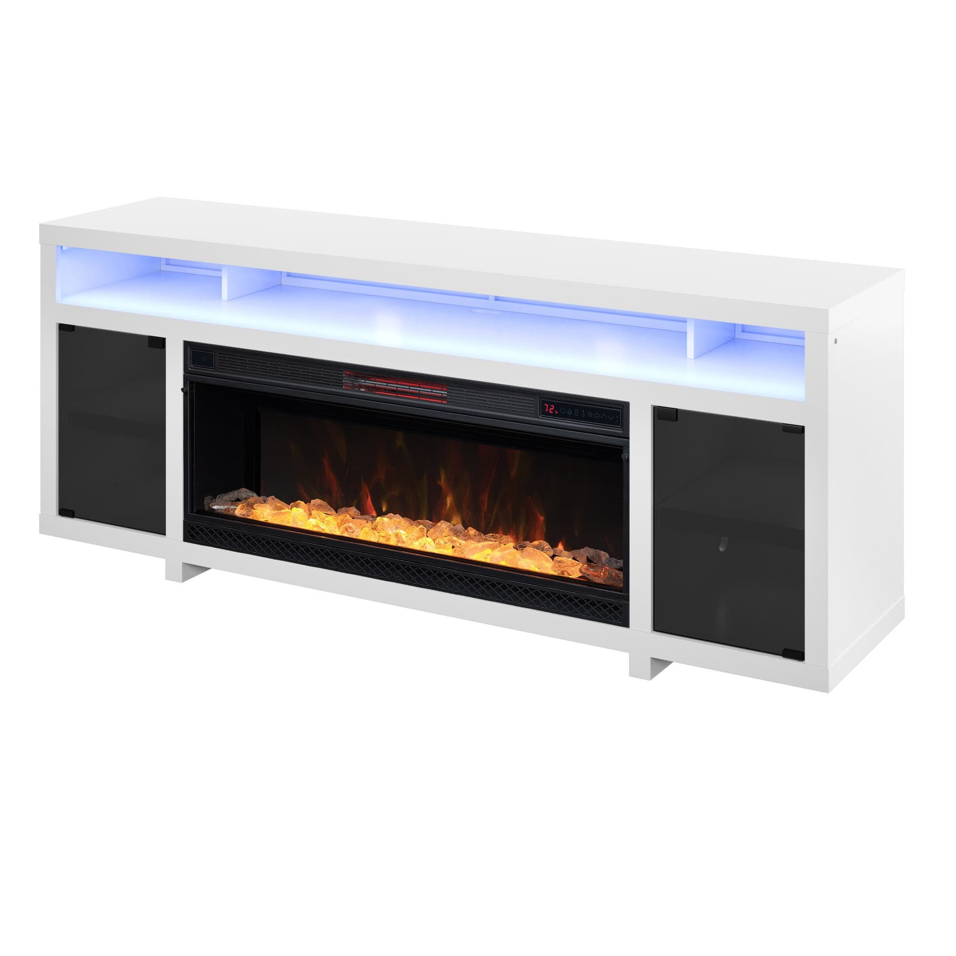 Tresanti Bennett LED TV Console with ClassicFlame Electric Fireplace image 5