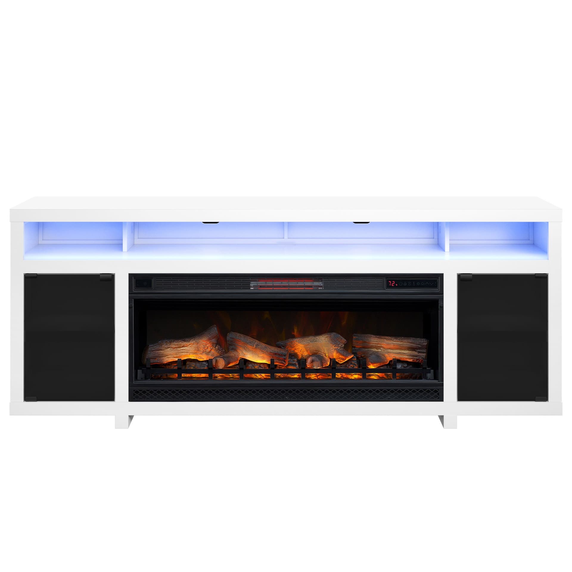 Tresanti Bennett LED TV Console with ClassicFlame Electric Fireplace image 6