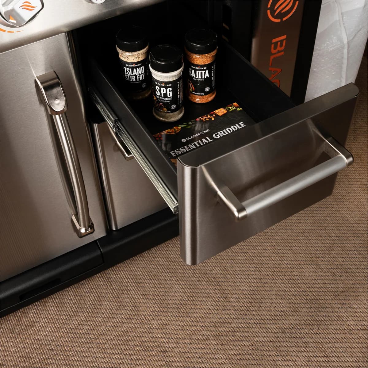 Blackstone 36" Cabinet Griddle with Air Fryer & Cover
