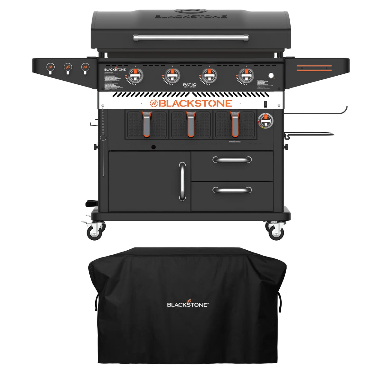 Blackstone 36" Cabinet Griddle with Air Fryer & Cover