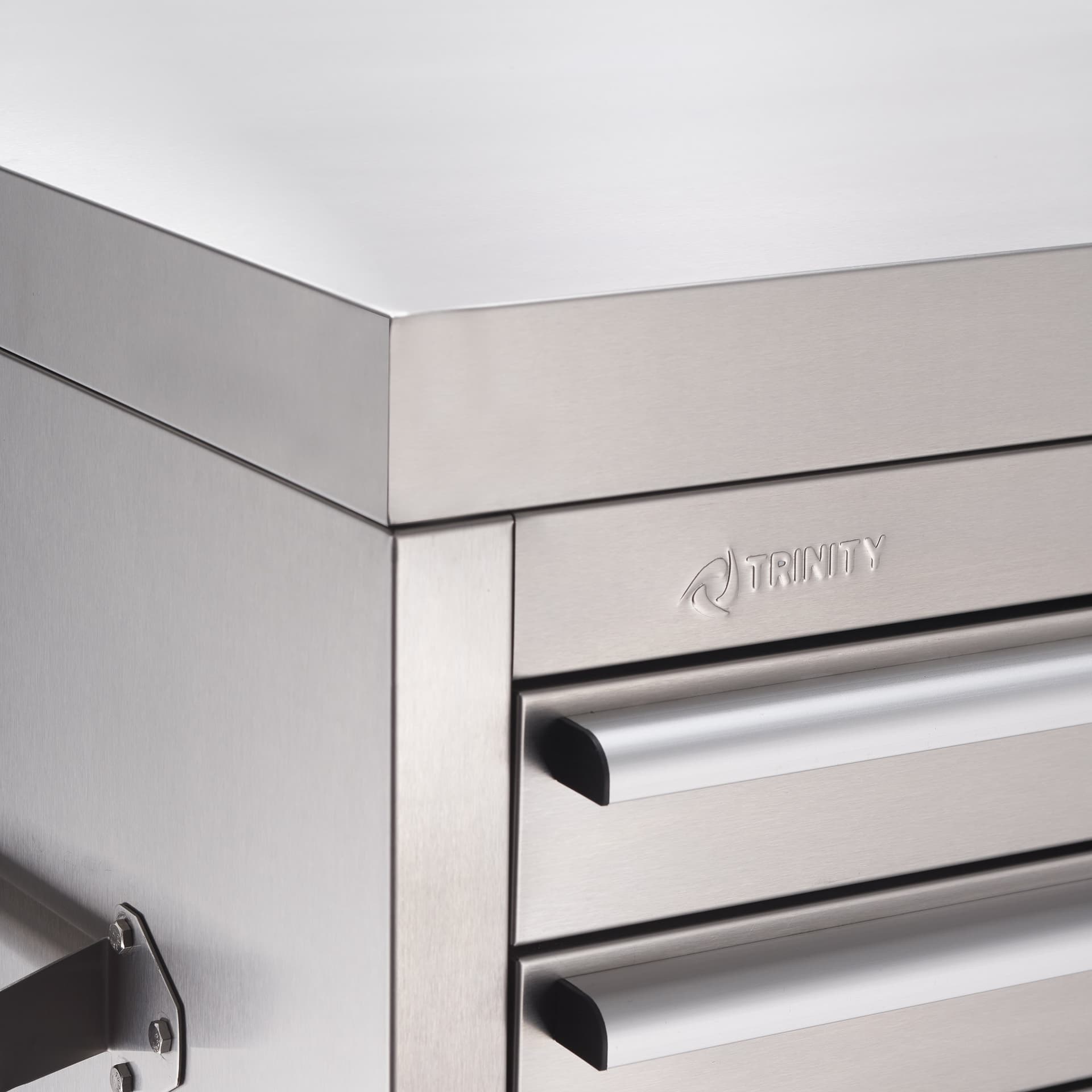 TRINITY 43" x 25" 11-Drawer Stainless Steel Tool Chest image 5