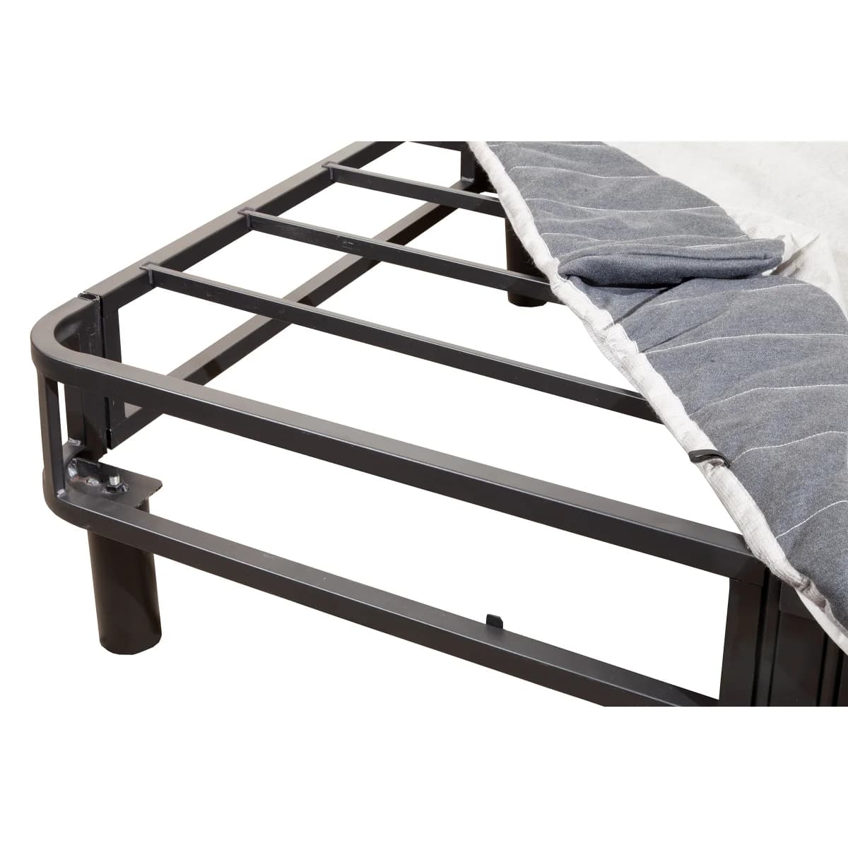 EnForce 7" Metal Foundation with Headboard Bracket and Legs, Cal King image 4