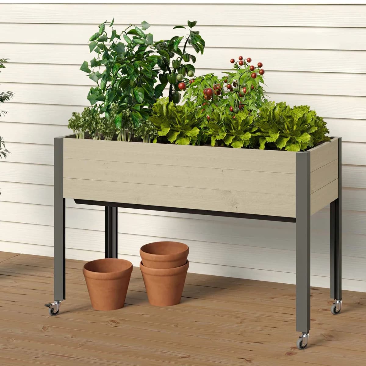 Cedarcraft Elevated Spruce 21X47X32 in Beige image 2
