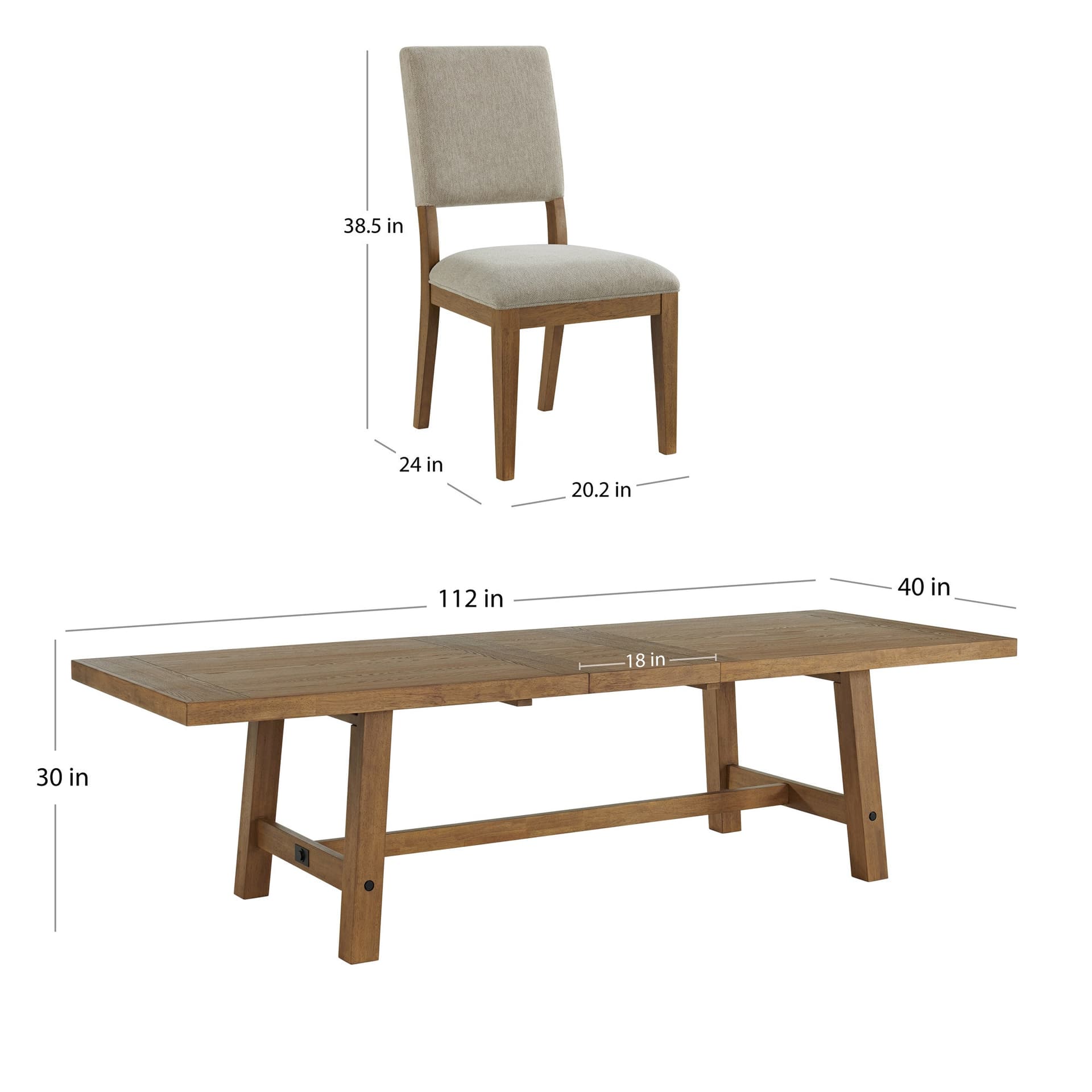 Graham 9-piece Dining Table Set image 3
