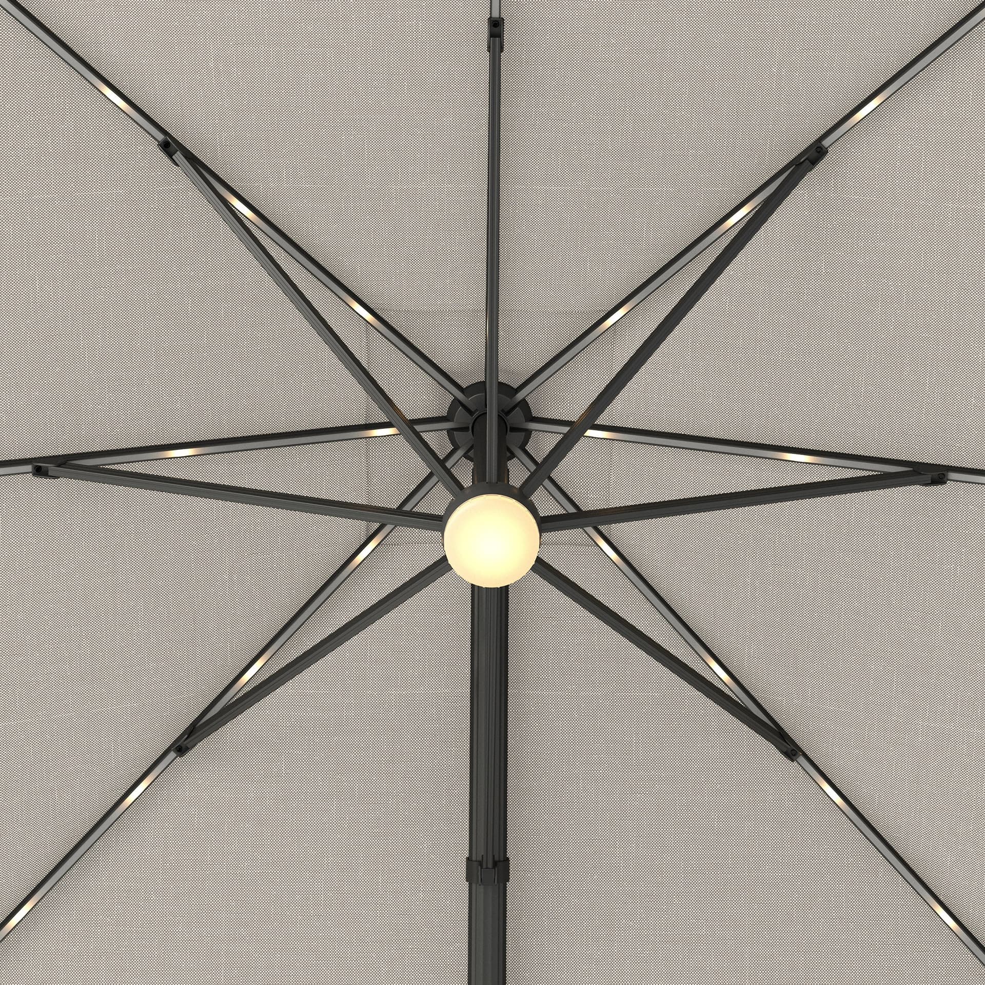 Sunvilla 10' LED Umbrella, Beige image 3