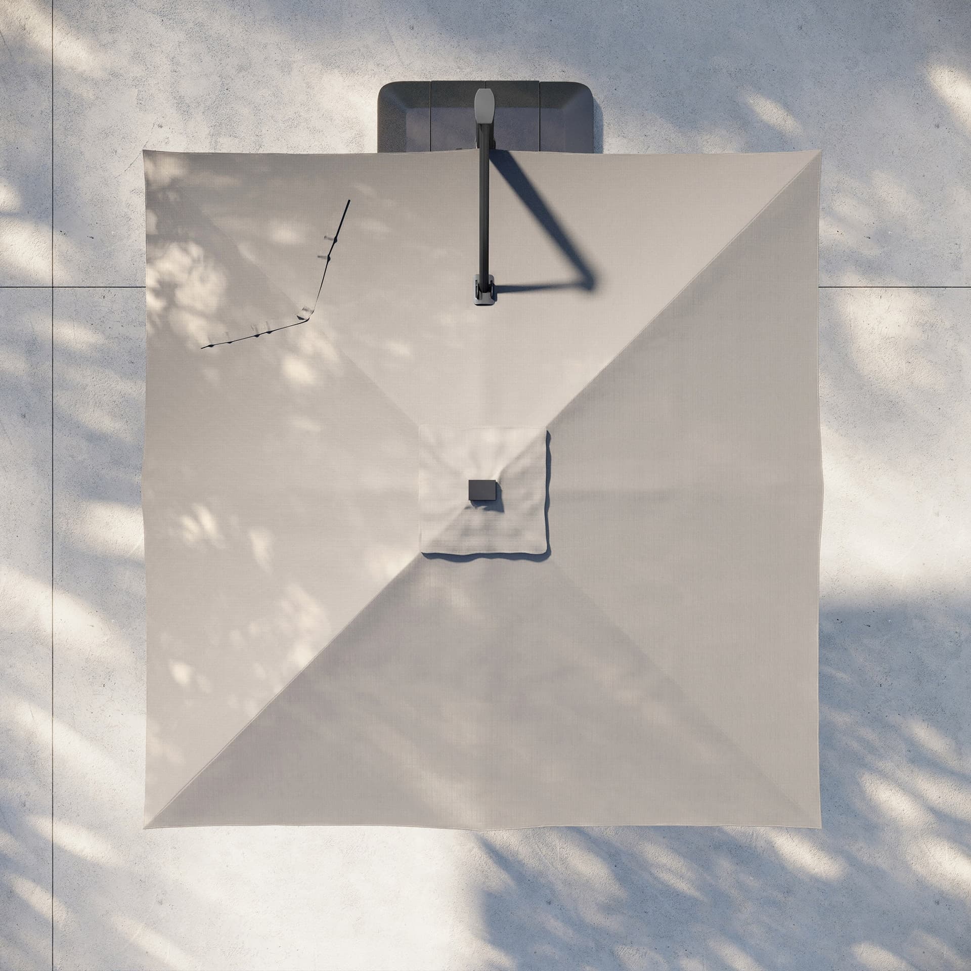 Sunvilla 10' LED Umbrella, Beige image 6
