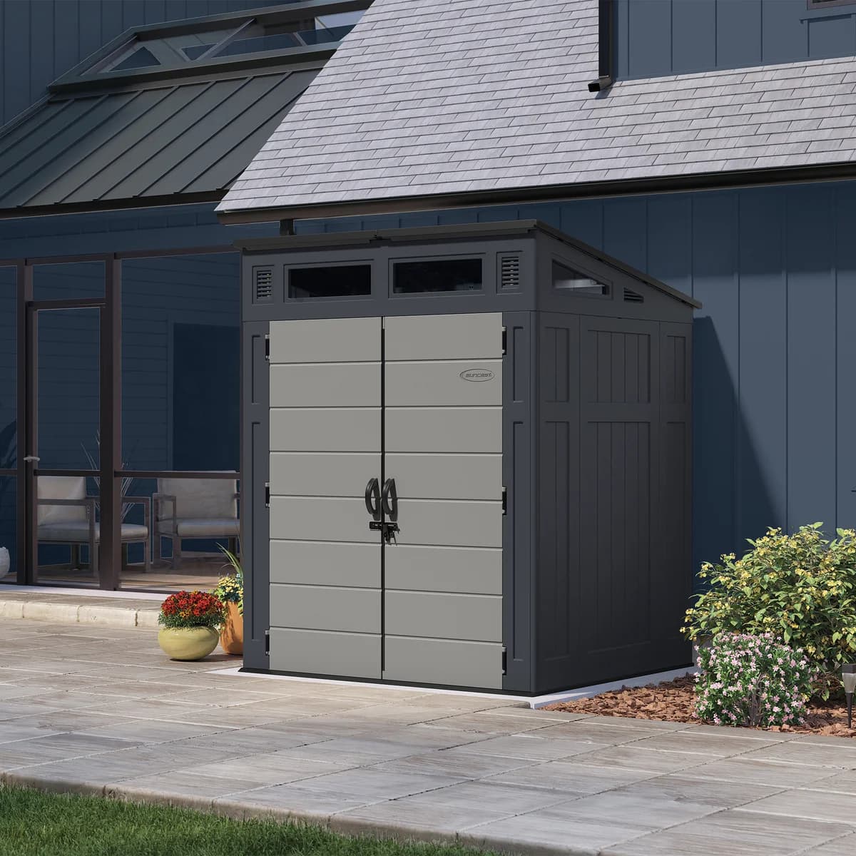 Suncast 6' x 5' Modern Shed image 6