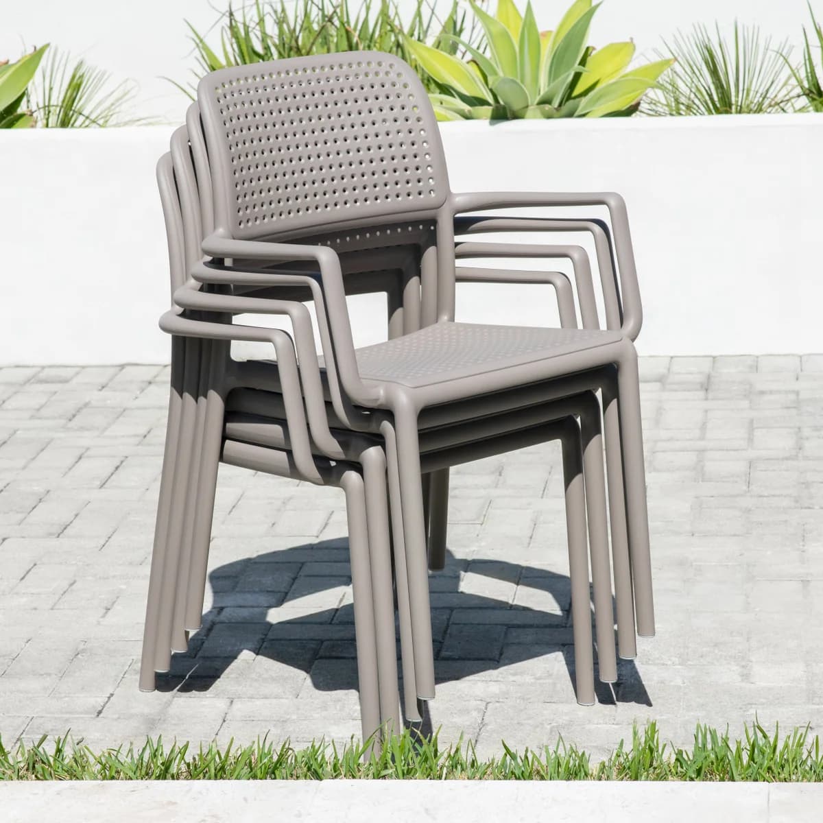 Nardi Bora 5-Piece Dining Set, Tan image 3