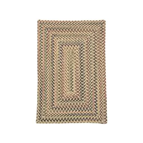 Colonial Mills Durban Braided Multi - Beige Linen 6x9