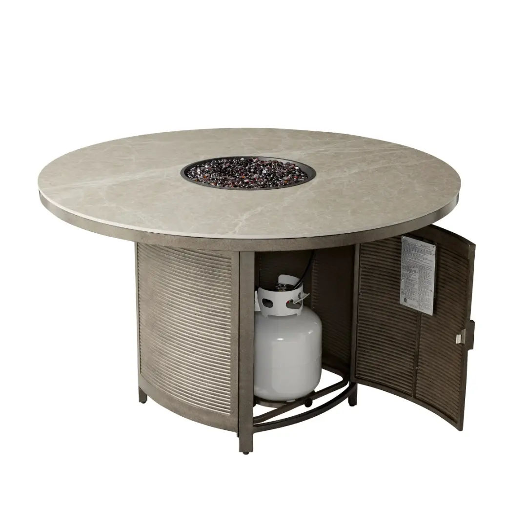 Agio Oakland 7-piece Fire Outdoor Dining Set image 6