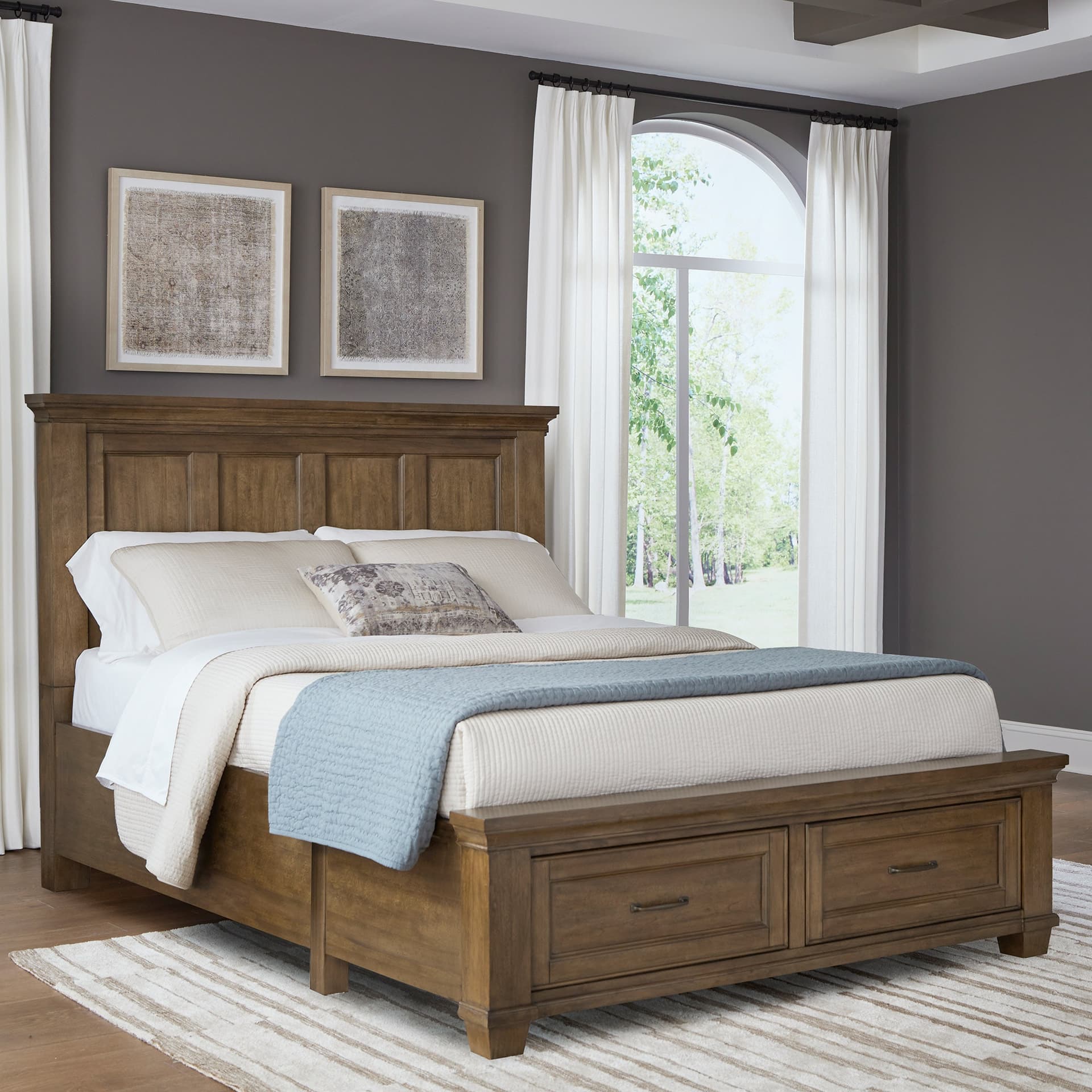 Pierson Universal Broadmoore Bed Frame with Storage, King