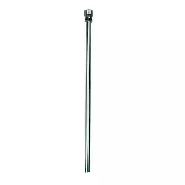 BrassCraft 3/8x12 in. Supply Tube in Polished Chrome