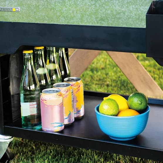 Permasteel 120-quart Galvanized Steel Rolling Cooler with Cover image 5