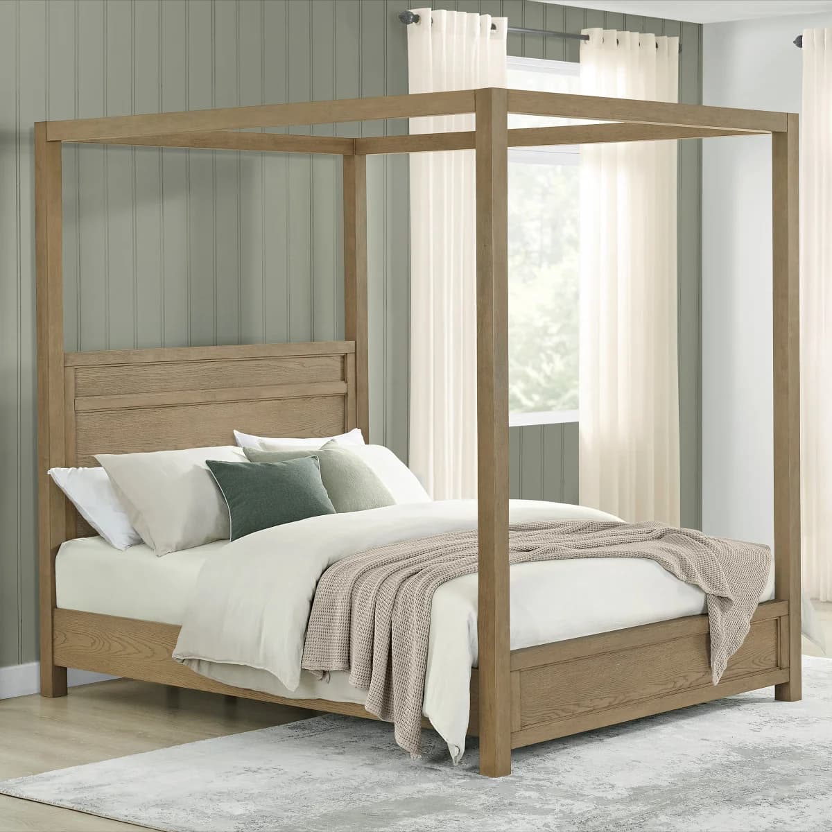 Oaklynn Canopy Bed, Queen image 8