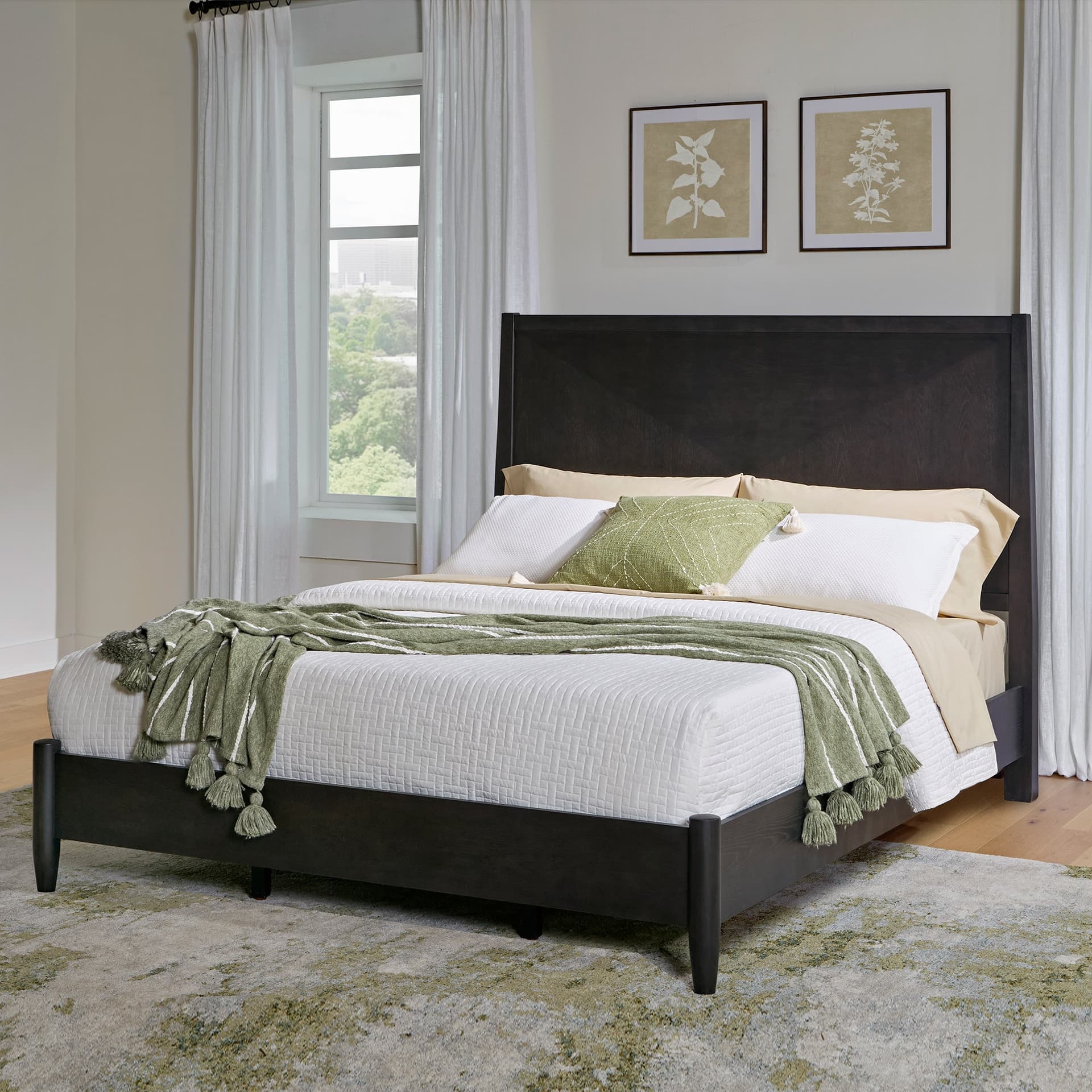 Redmond Panel Bed Frame, King