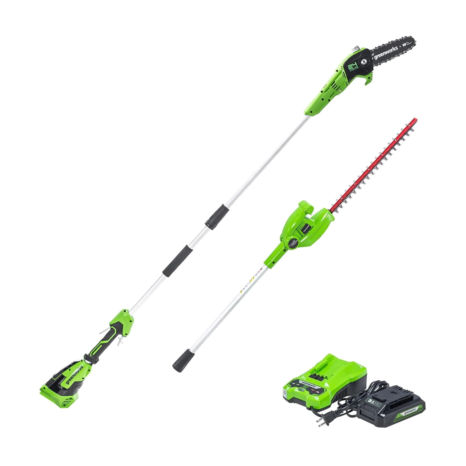 24V Polesaw Greenworks image 5