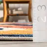 nuLOOM Brinn Geometric Striped Indoor/Outdoor Area Rug, 5x8, Blue image 2