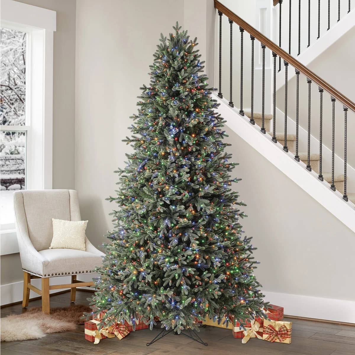7.5ft Slim Radiant Micro LED Christmas Tree